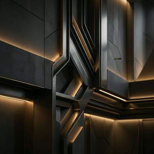 Iluminação arquitetural moderna